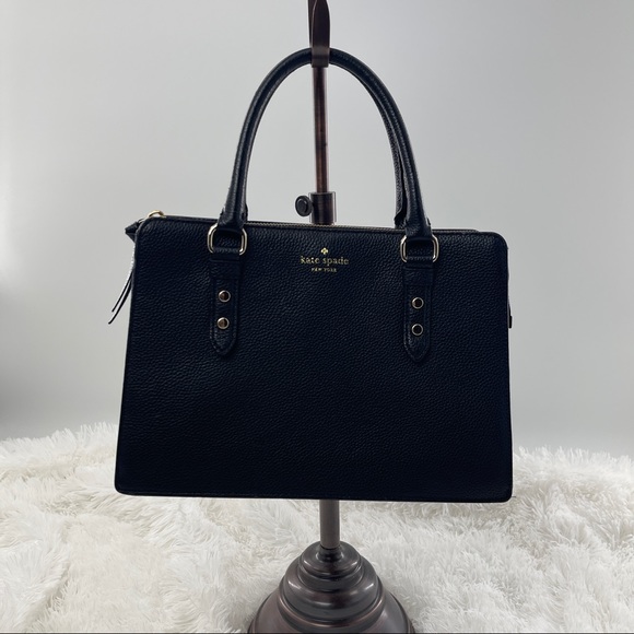 kate spade Handbags - Kate Spade Mulberry Street Lise Black Satchel
